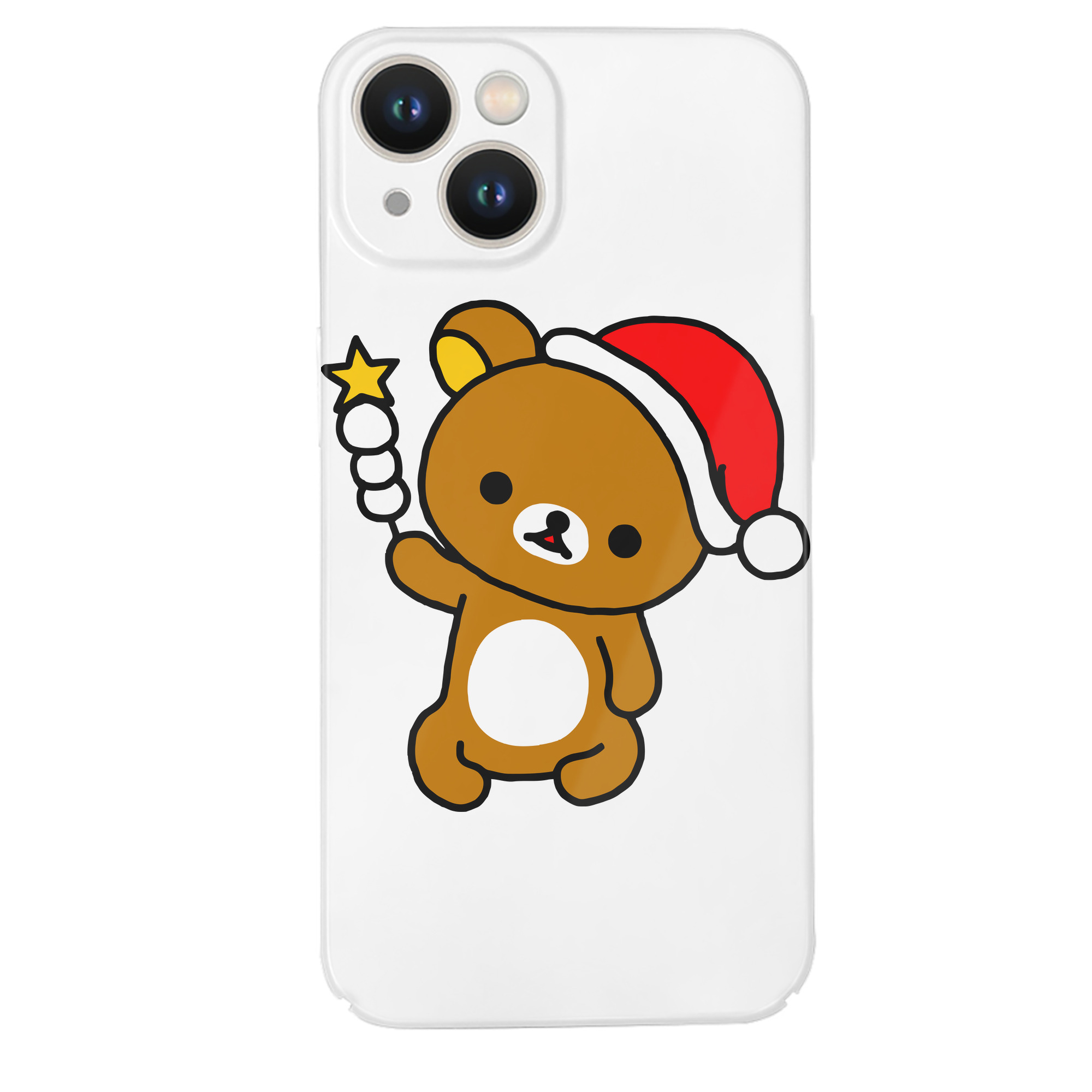 （画像用） リラックマ リラックマ キイロイトリ Rilakkuma Korilakkuma Kiiroitori 【iPhone 14シリーズ対応】ハードケース